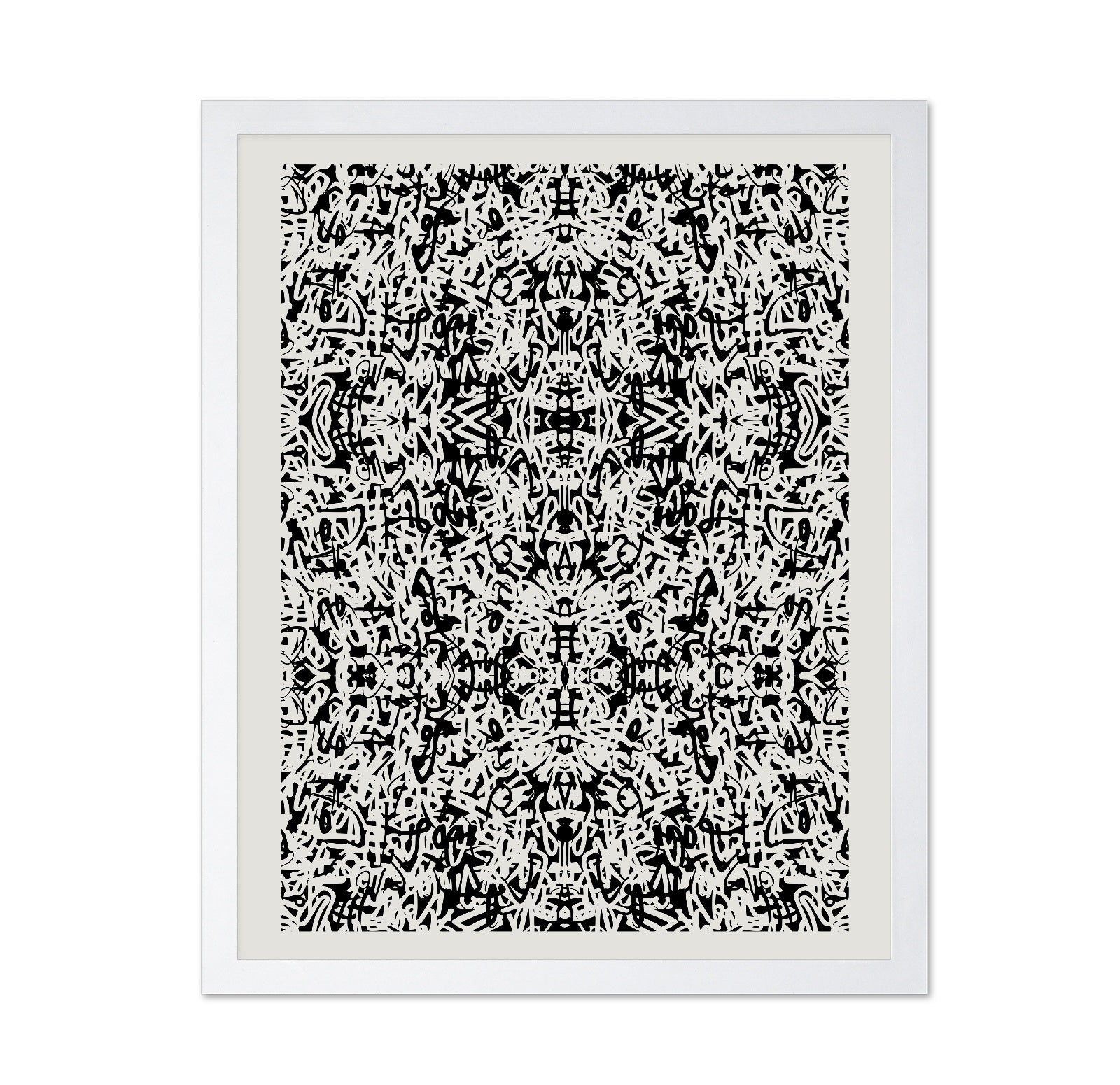 Tribal Graffiti Grid