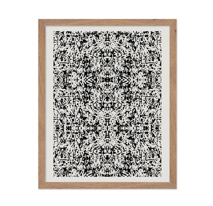 Tribal Graffiti Grid