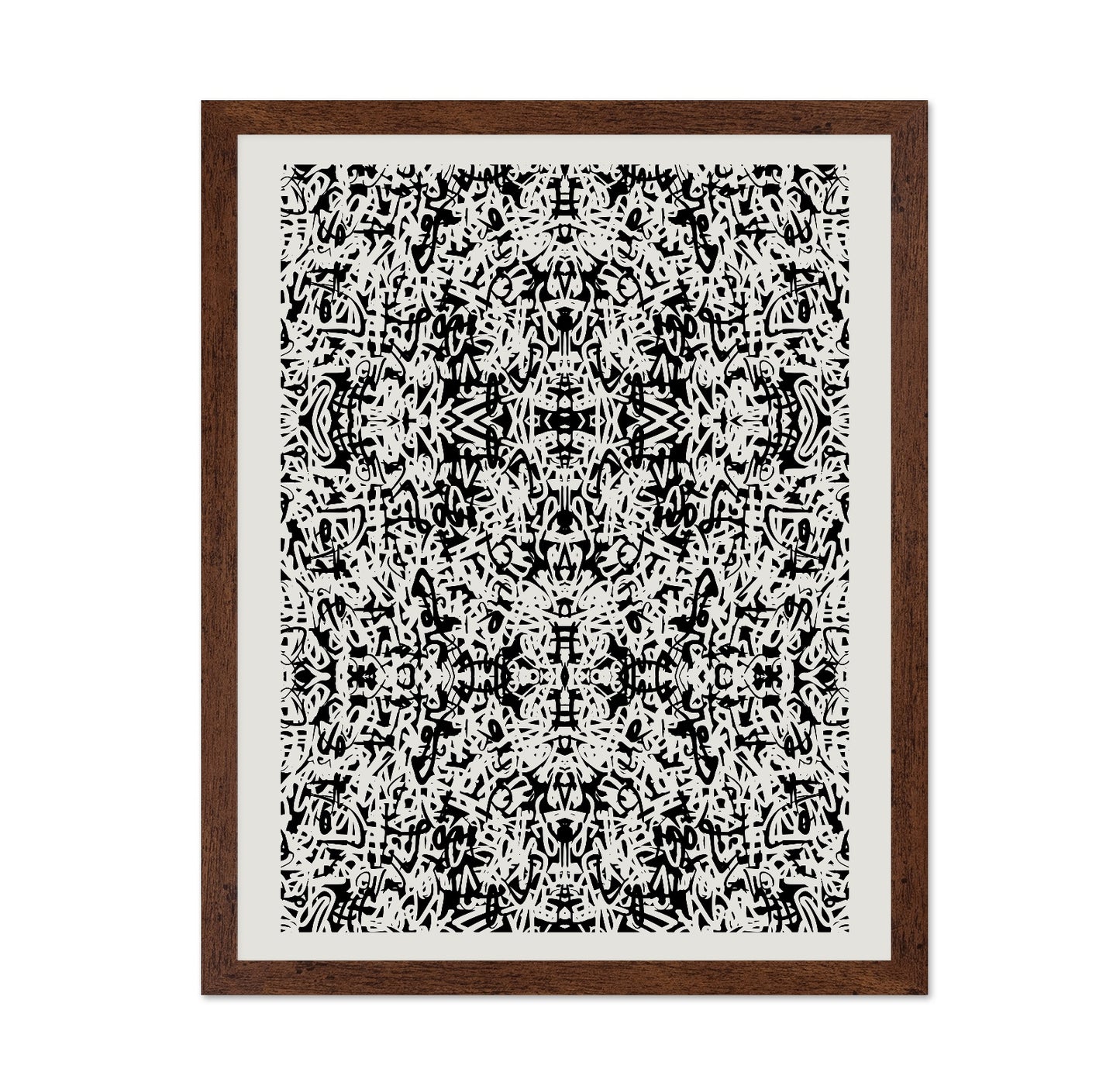 Tribal Graffiti Grid