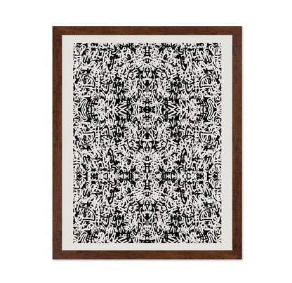 Tribal Graffiti Grid