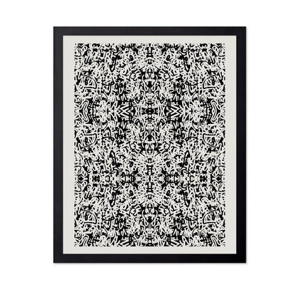 Tribal Graffiti Grid