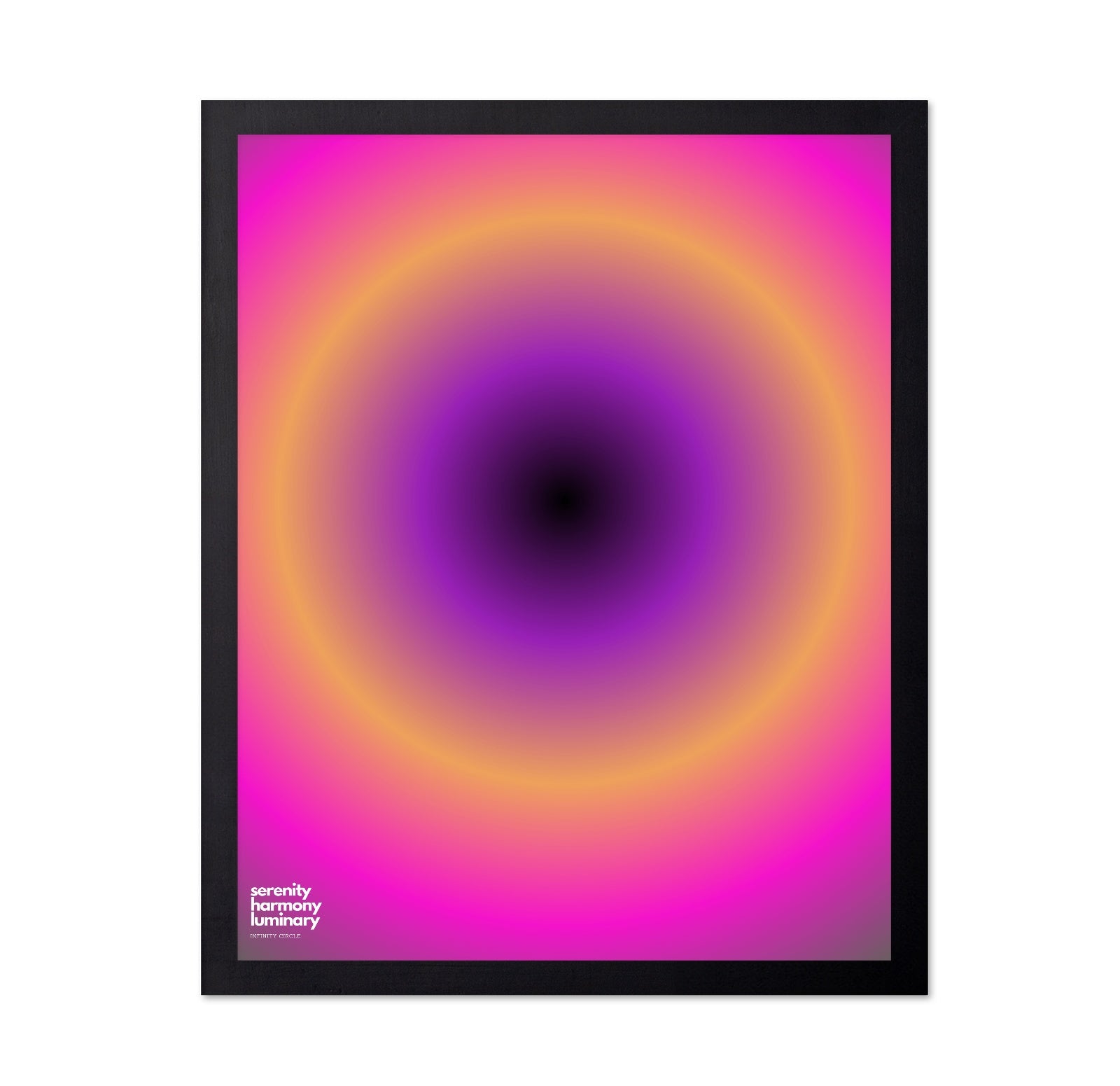 Pink Radiant Circle No1
