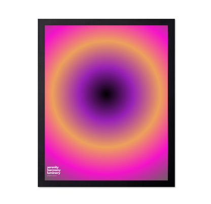 Pink Radiant Circle No1