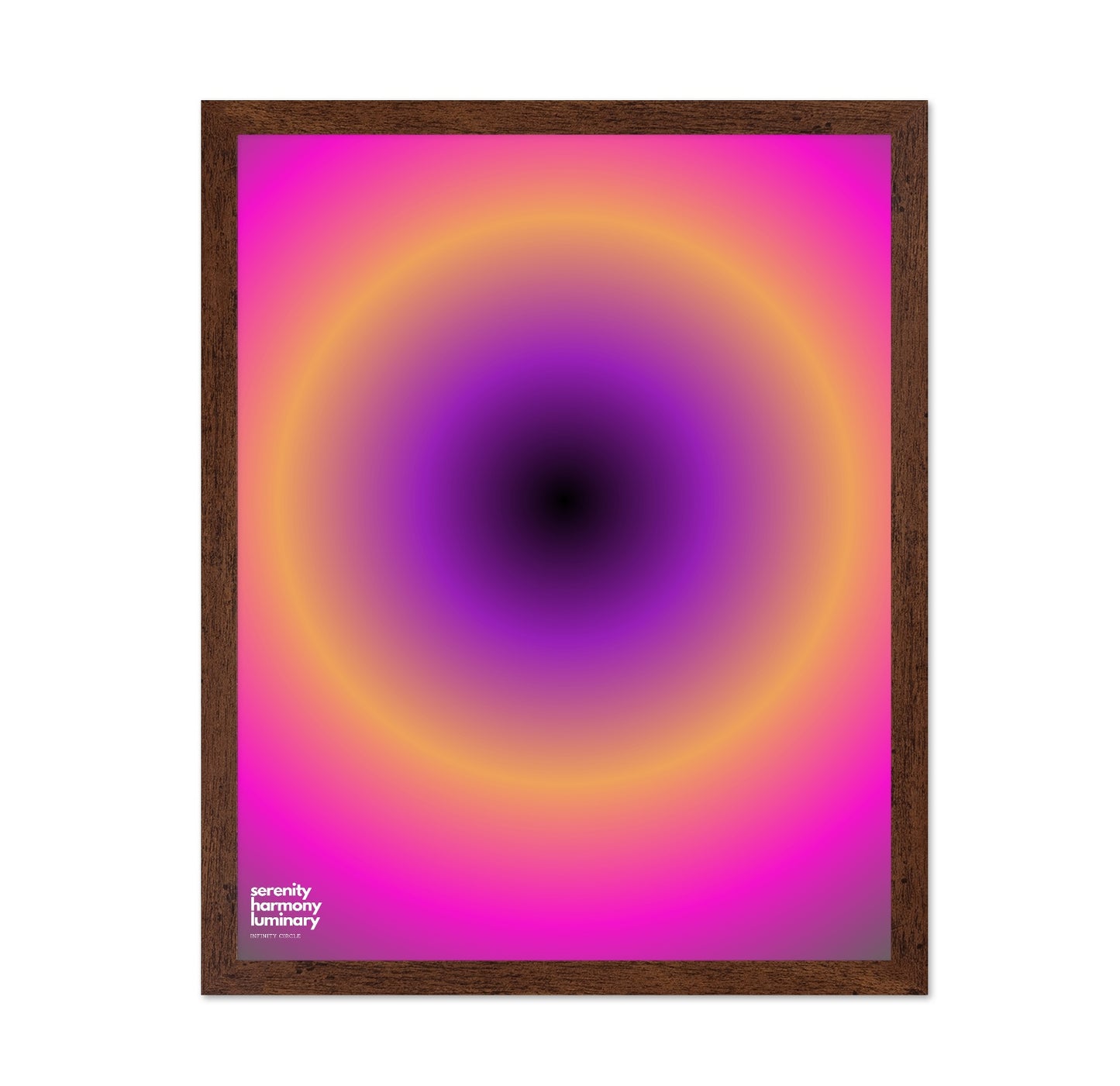 Pink Radiant Circle No1