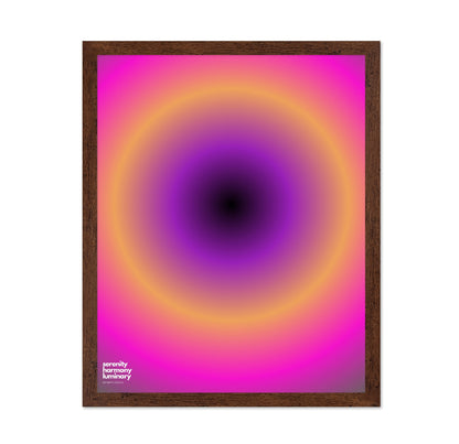 Pink Radiant Circle No1