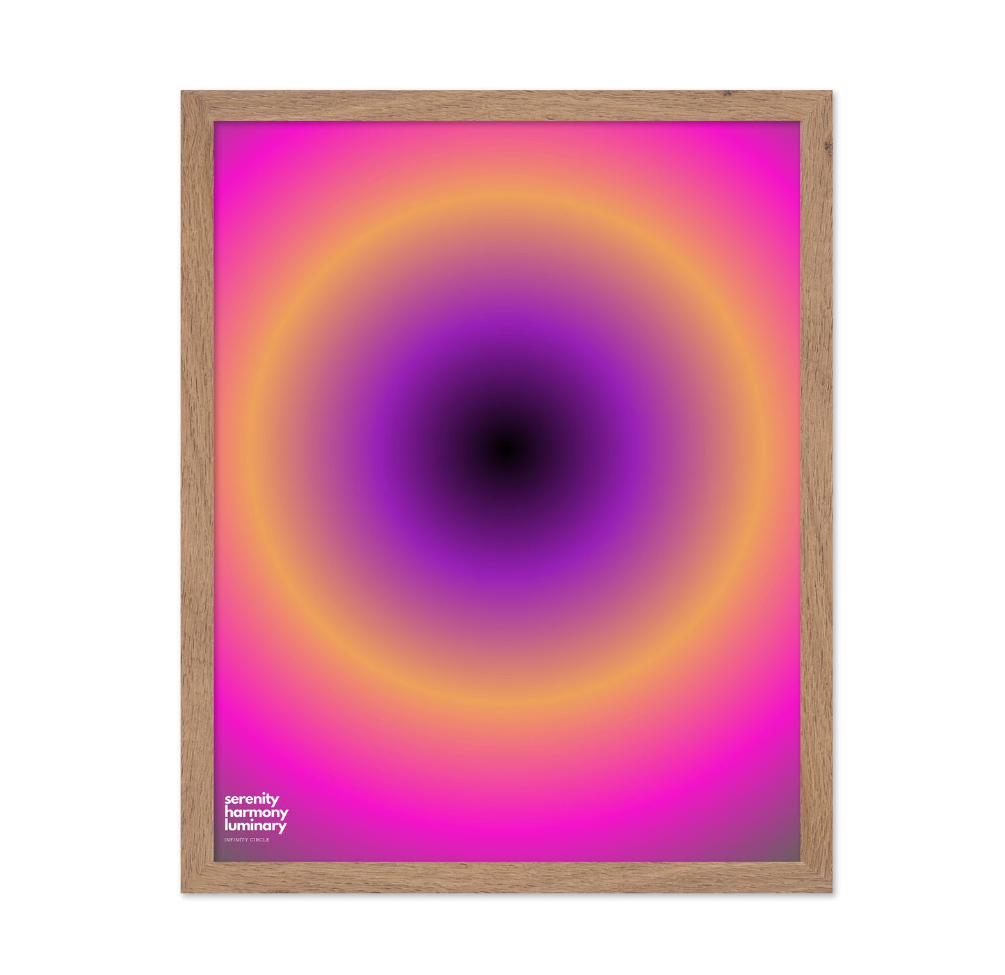 Pink Radiant Circle No1