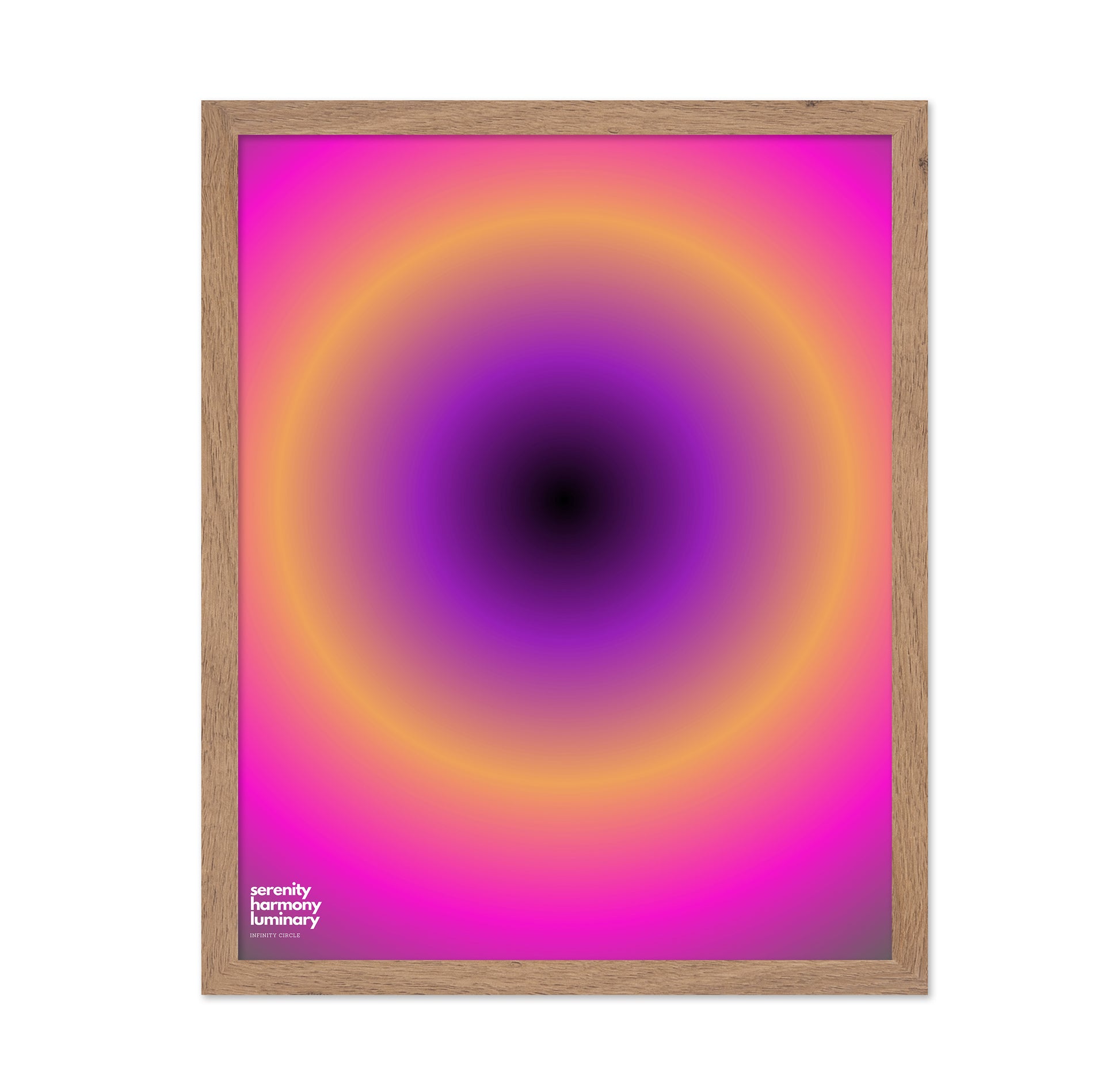 Pink Radiant Circle No1