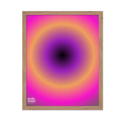 Pink Radiant Circle No1