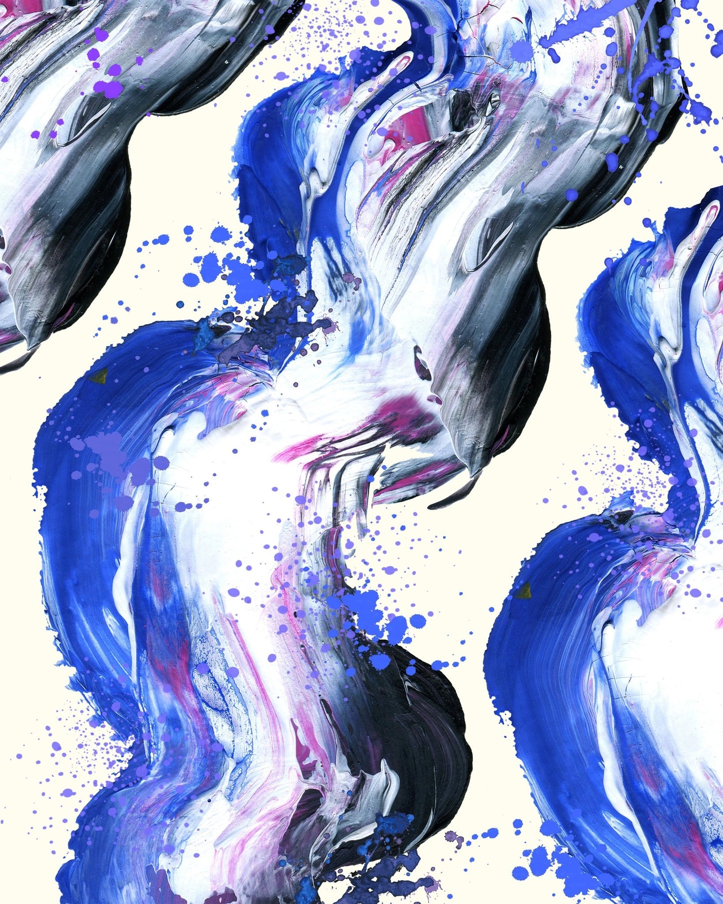 Blue Fluid Motion