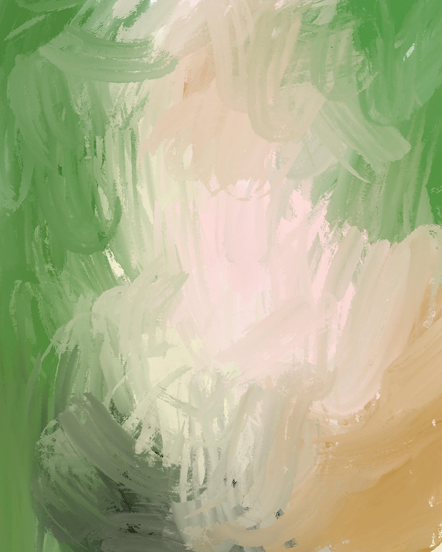 Soft Green Brush