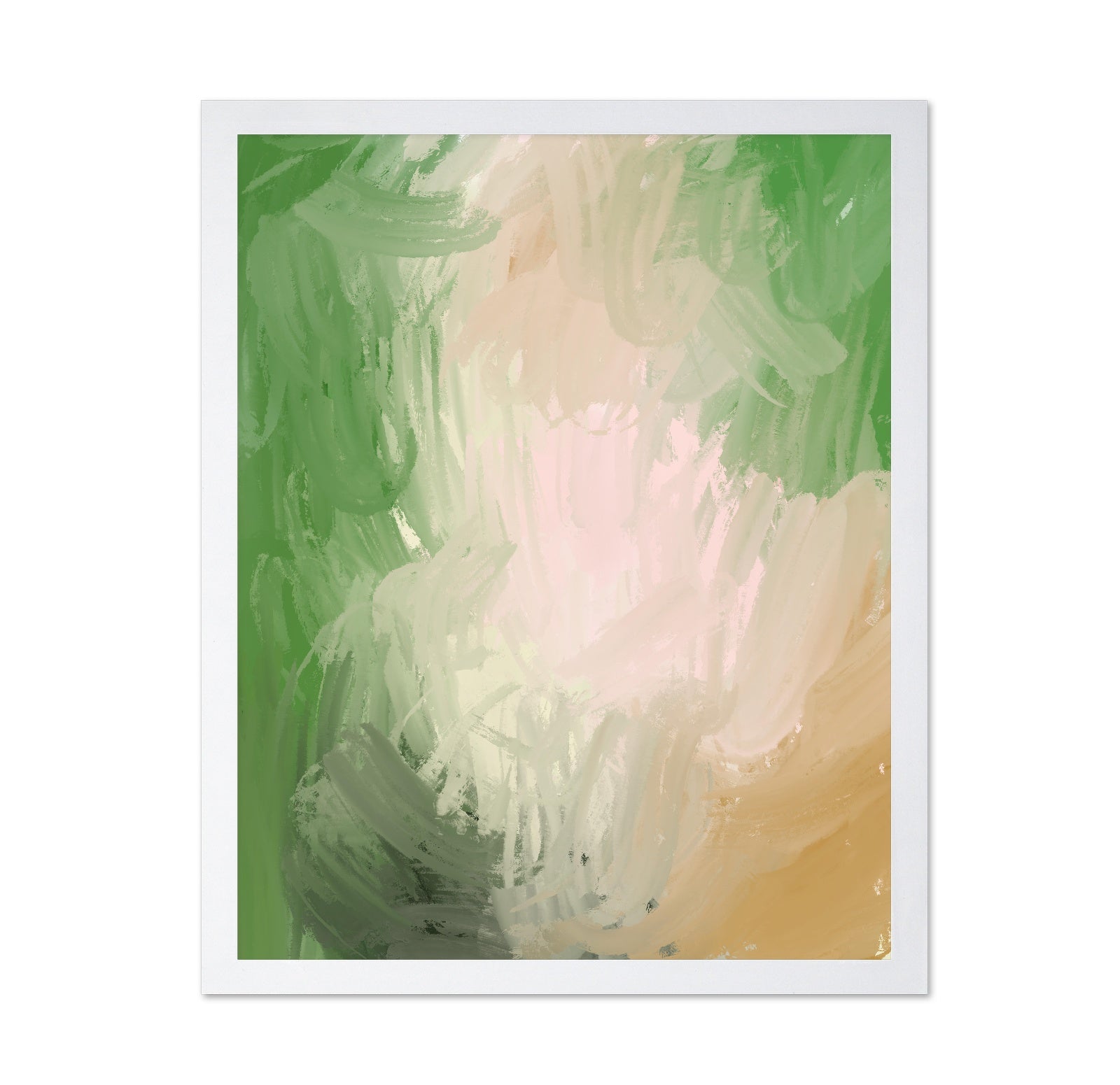 Soft Green Brush