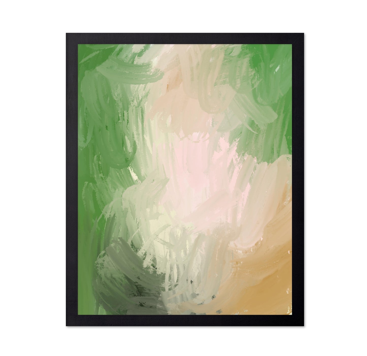 Soft Green Brush