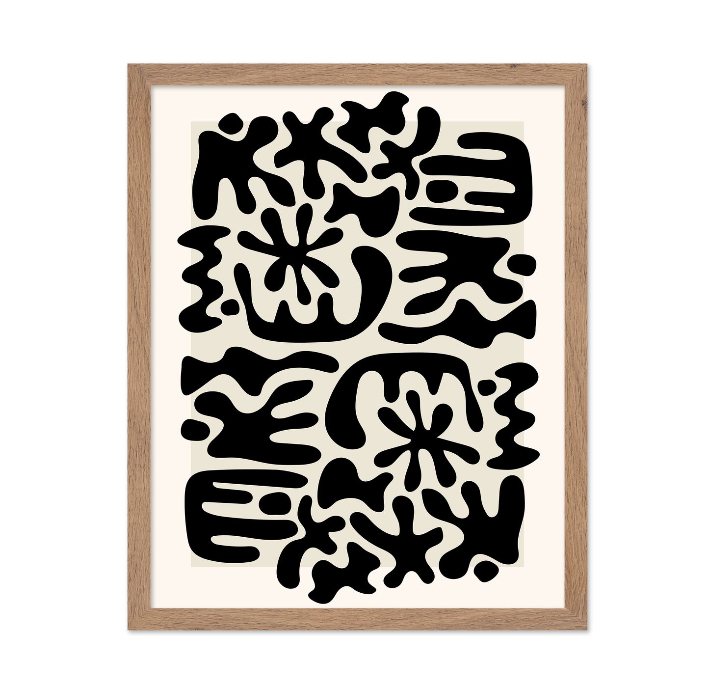 Organic Black Shapes