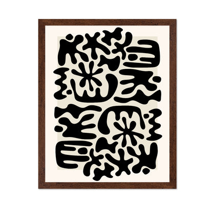 Organic Black Shapes
