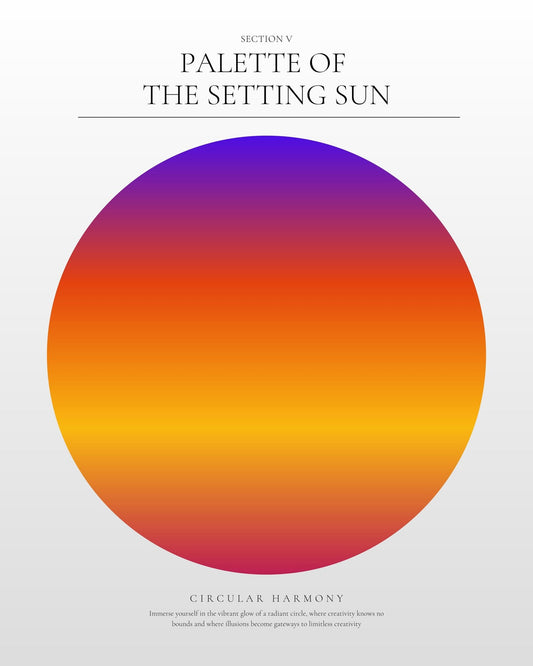Sunset Gradient Orb