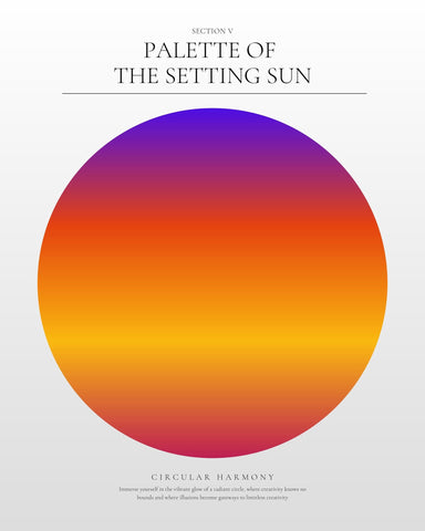 Sunset Gradient Orb