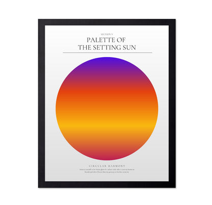 Sunset Gradient Orb