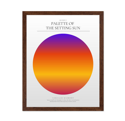 Sunset Gradient Orb