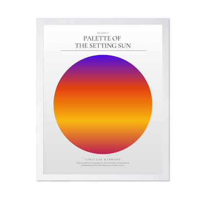 Sunset Gradient Orb