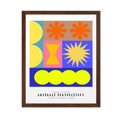 Geometric Color Blocks No3
