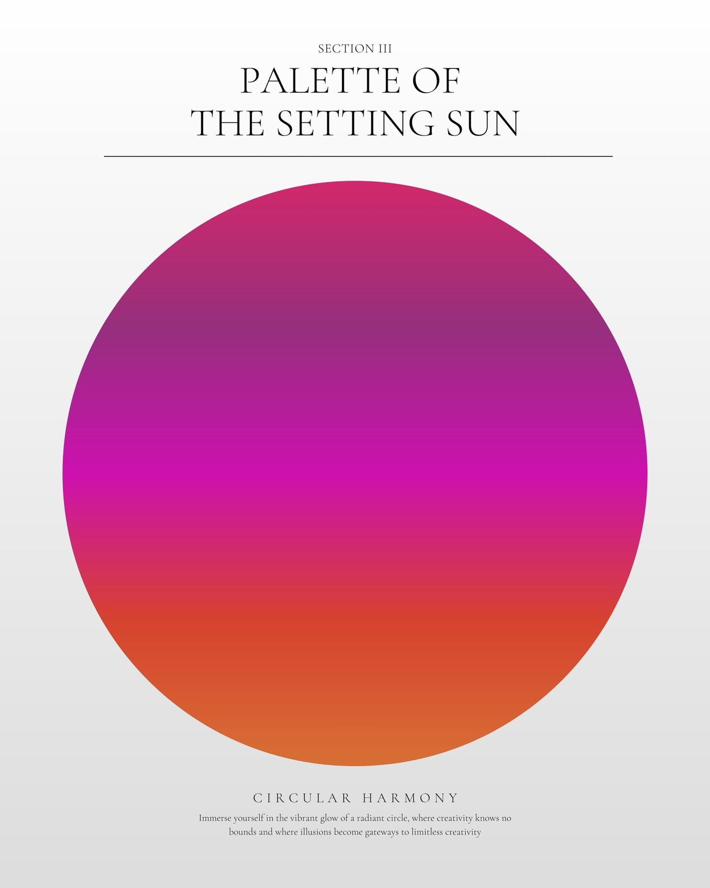 Sunset Spectrum