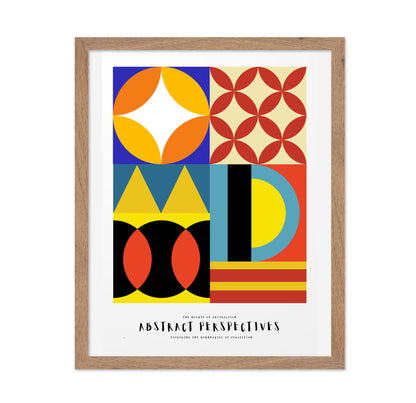Geometric Color Blocks No4