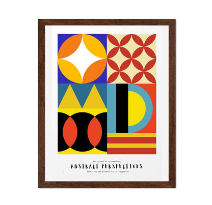 Geometric Color Blocks No4