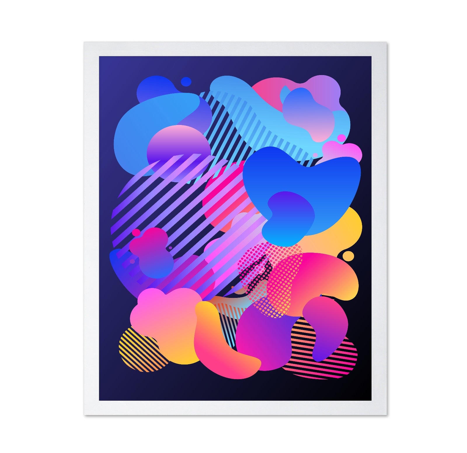 Neon Shape Fusion No2