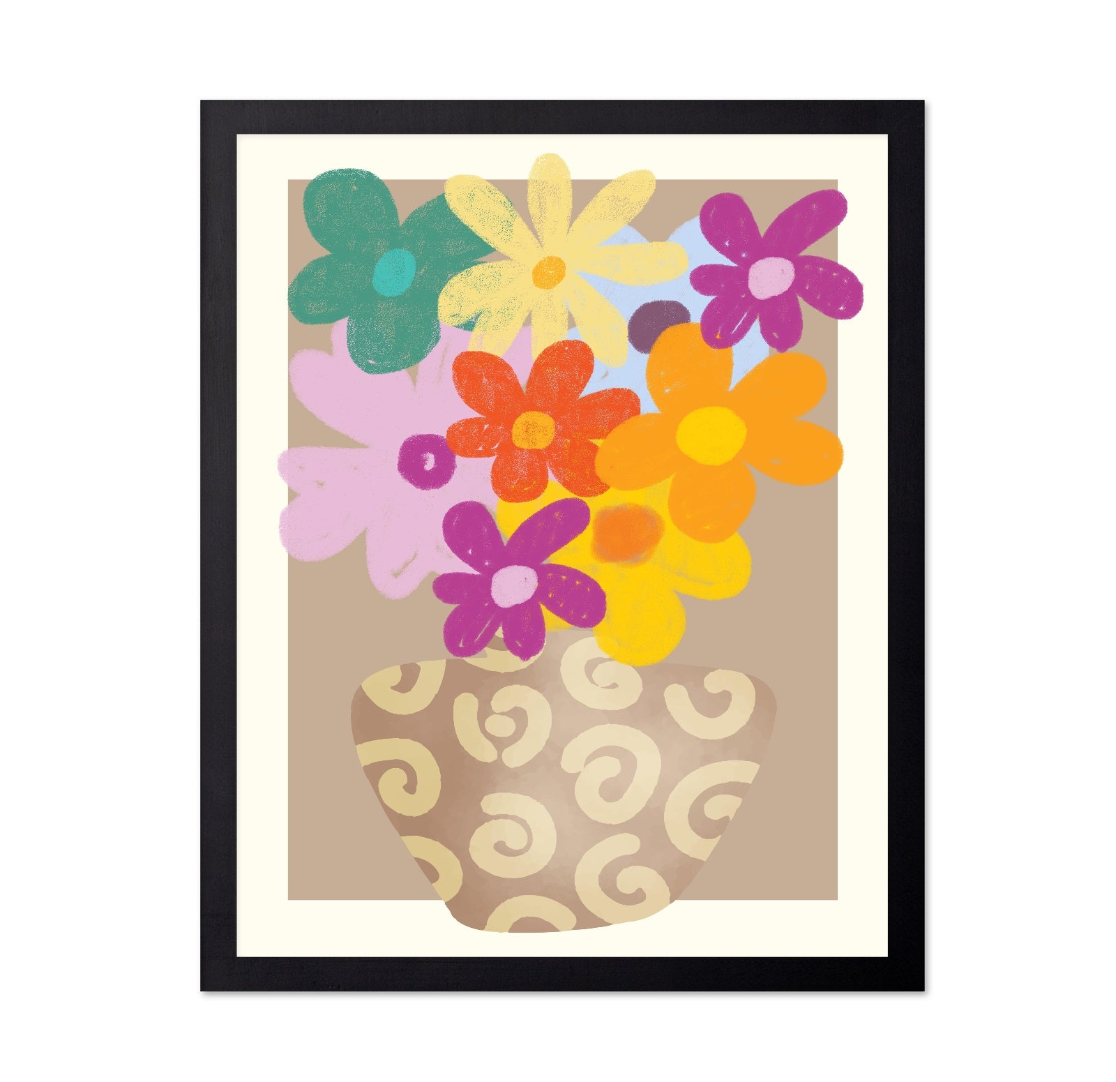 Colorful Flower Vase No1