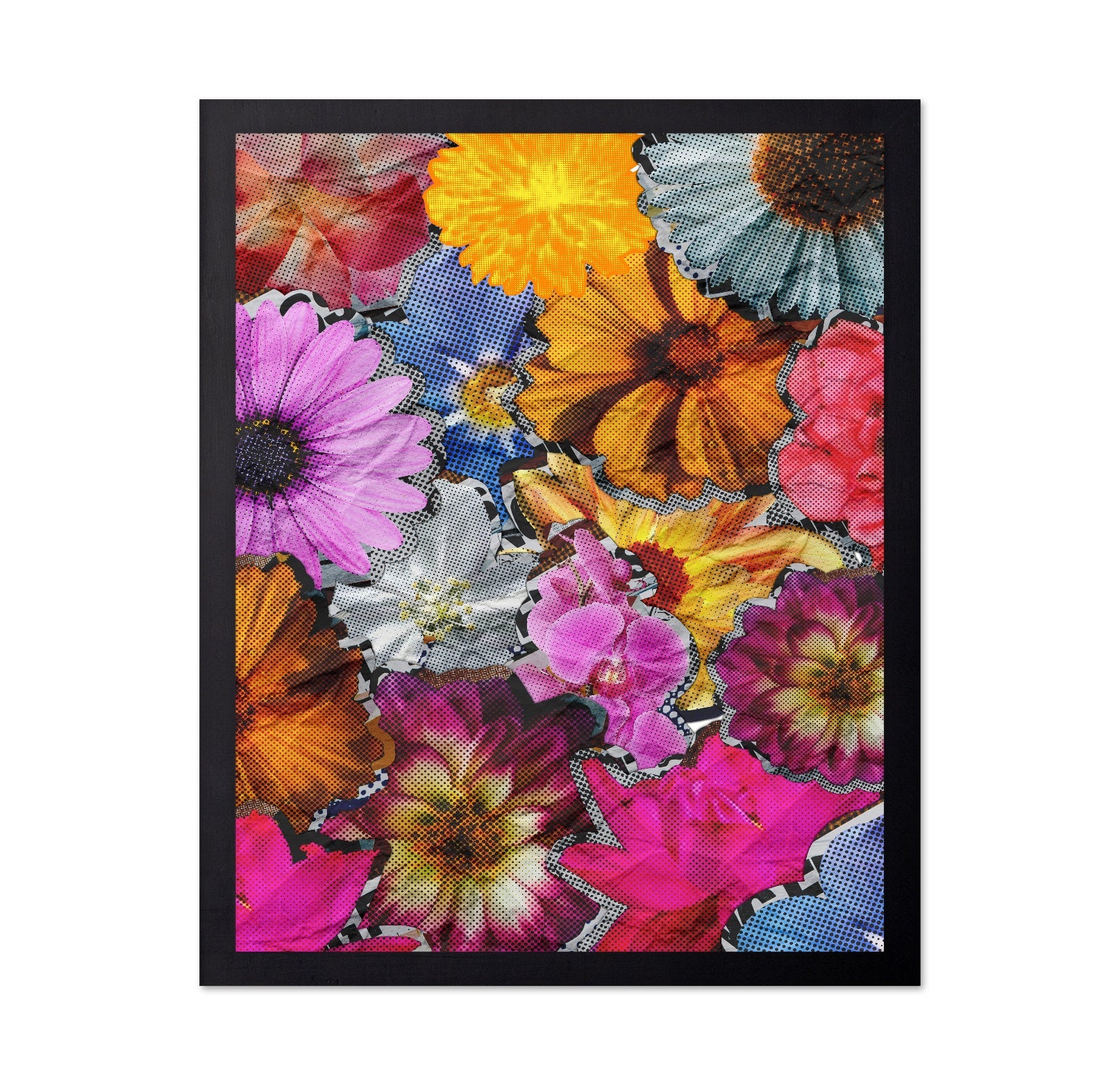 Floral Pop Collage