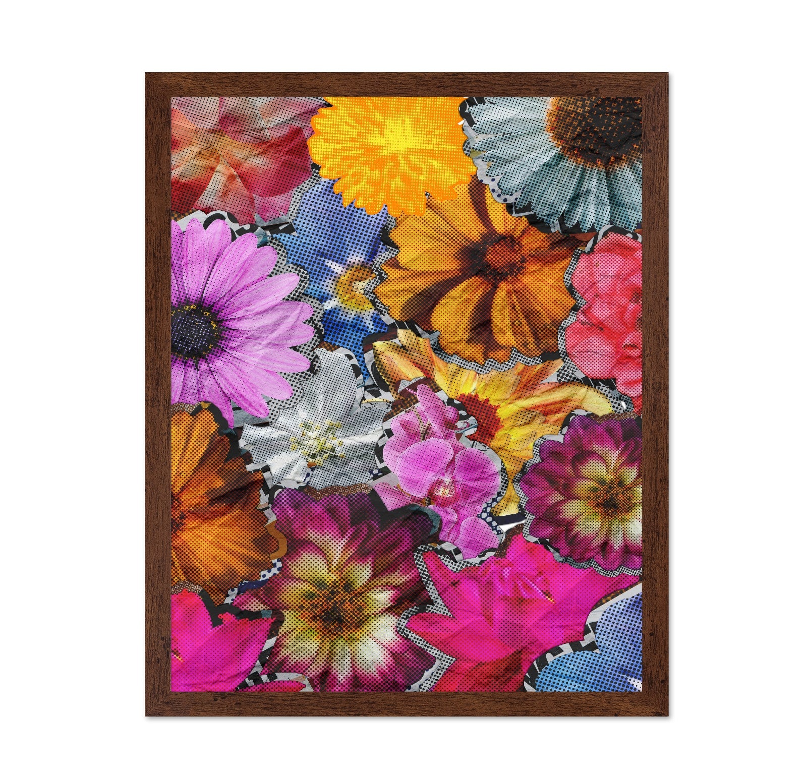 Floral Pop Collage