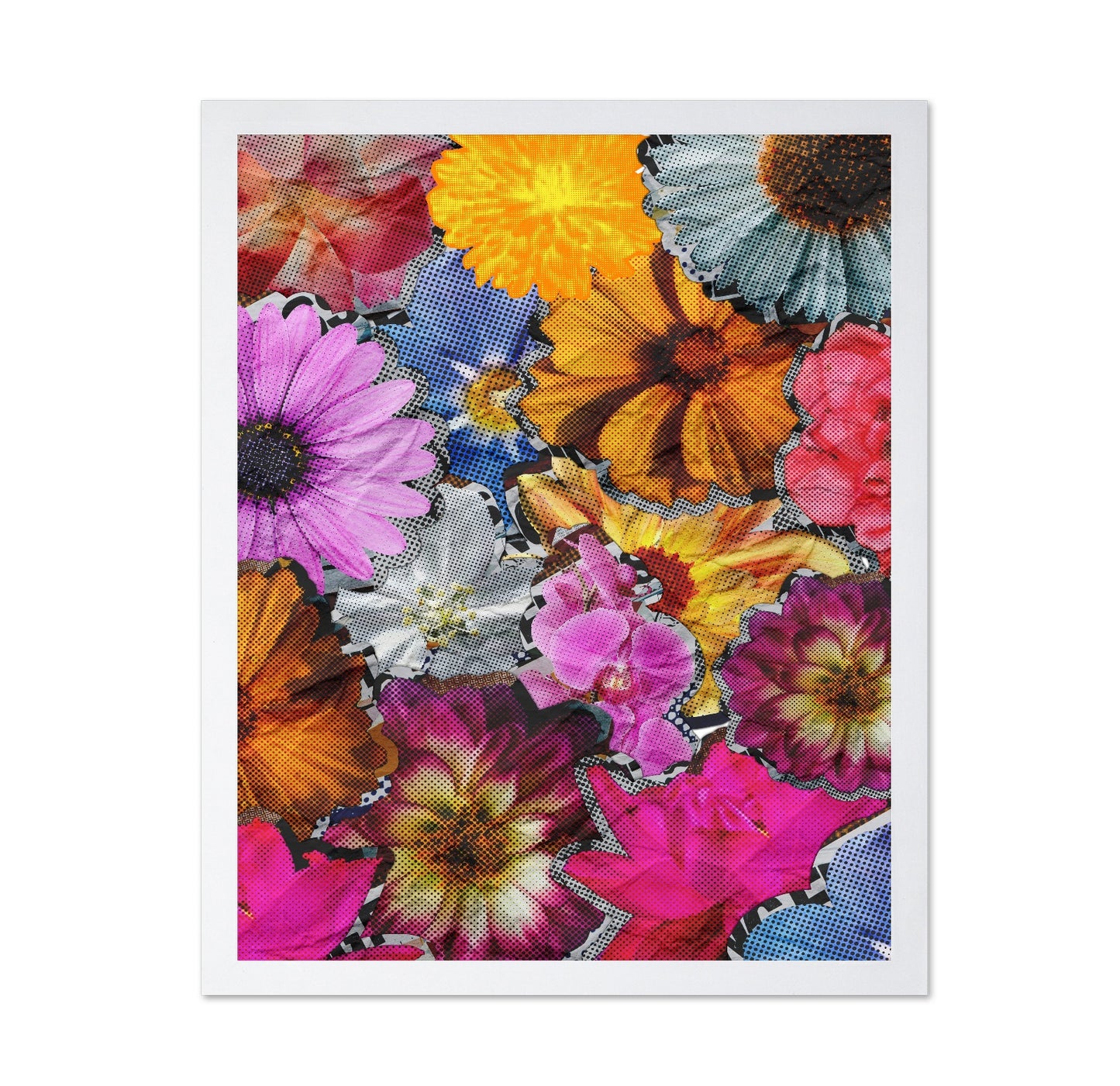 Floral Pop Collage