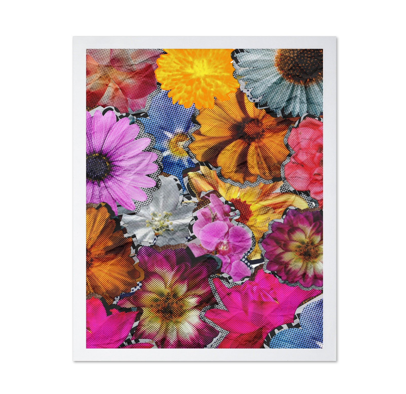 Floral Pop Collage