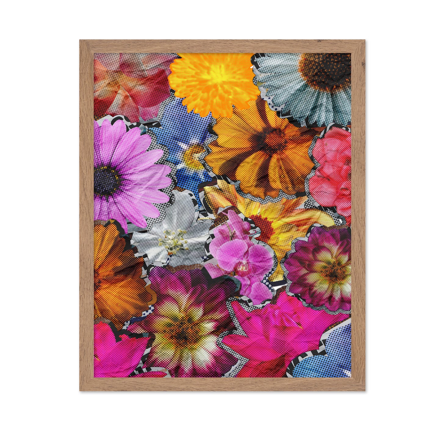 Floral Pop Collage