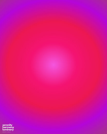 Pink Radiant Circle No2