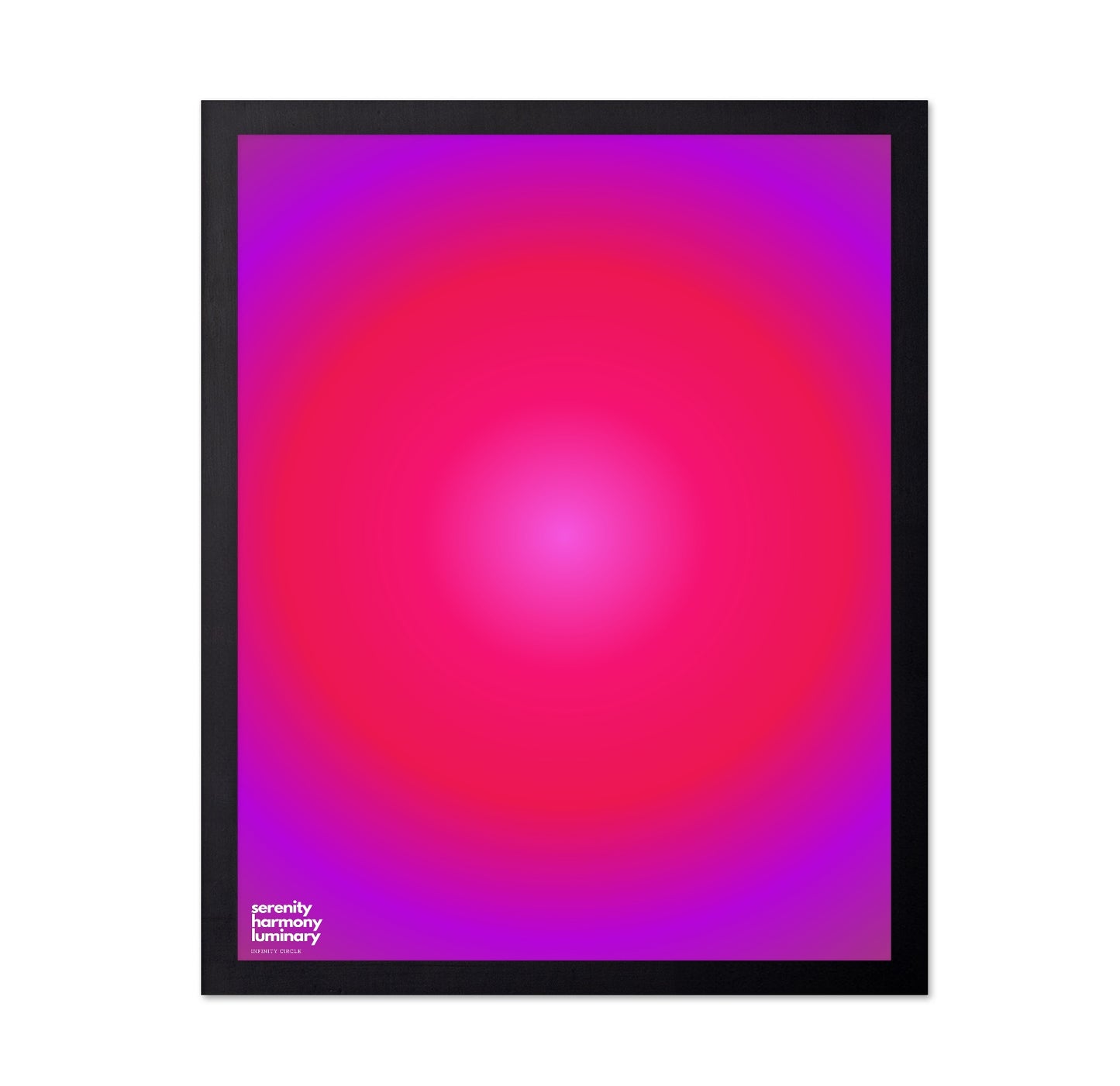 Pink Radiant Circle No2