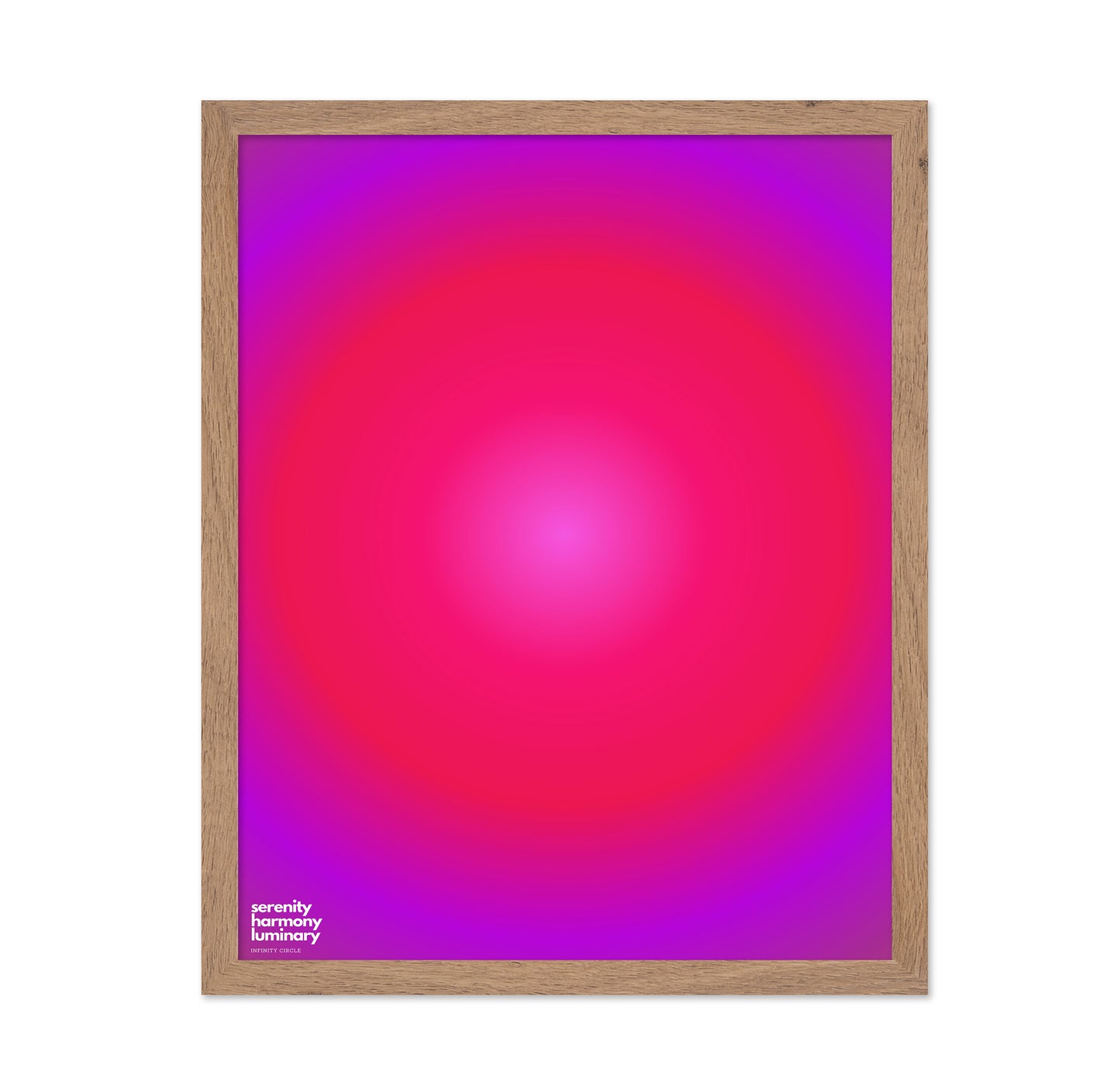 Pink Radiant Circle No2