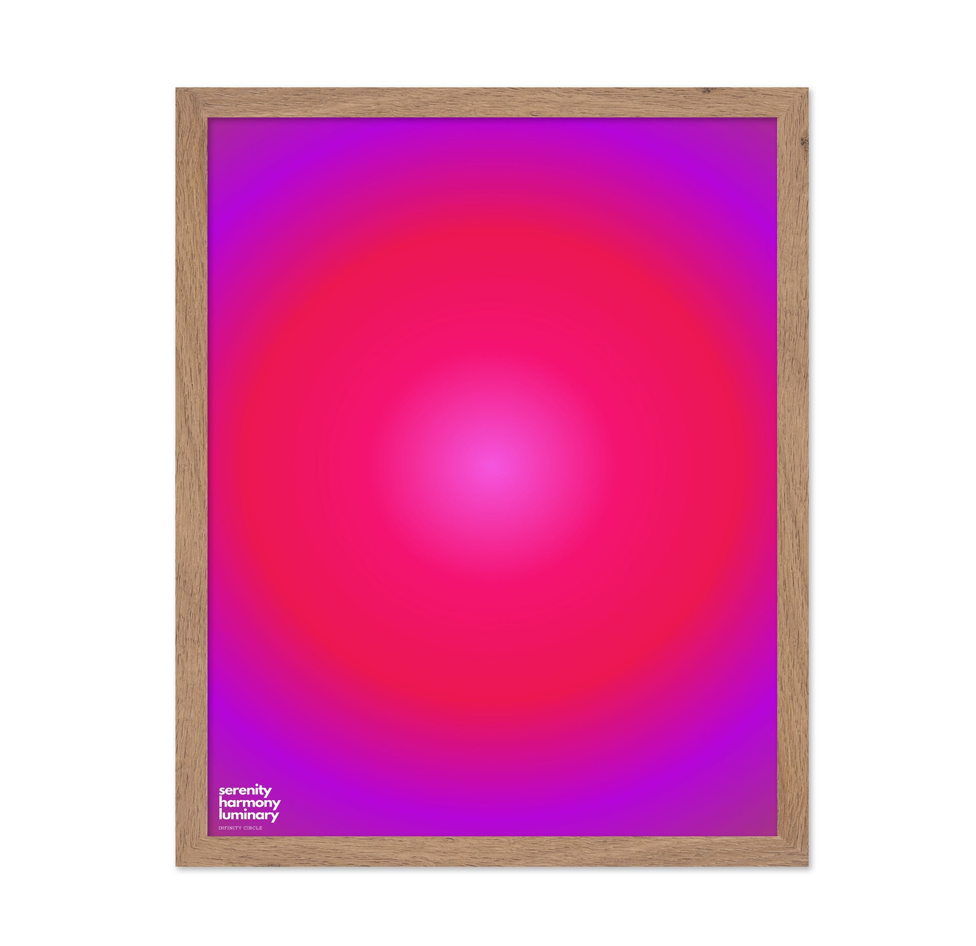 Pink Radiant Circle No2