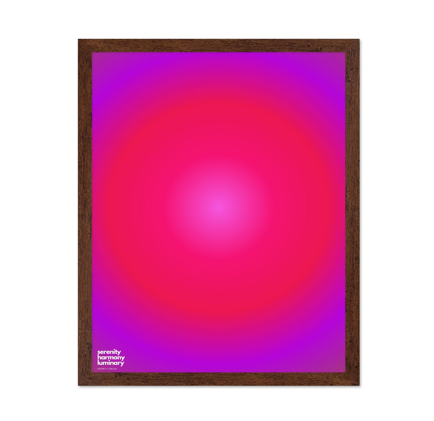 Pink Radiant Circle No2
