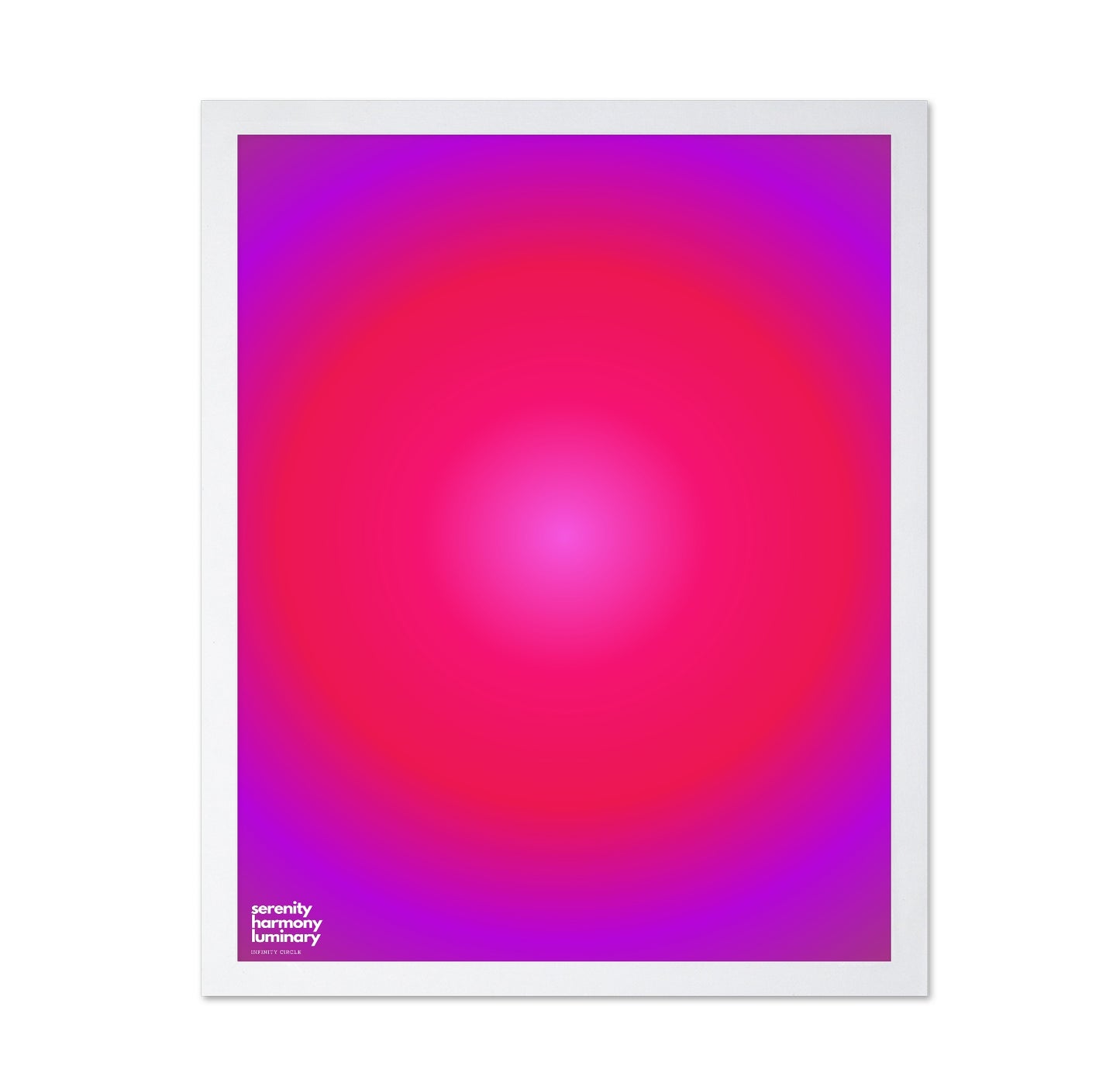 Pink Radiant Circle No2