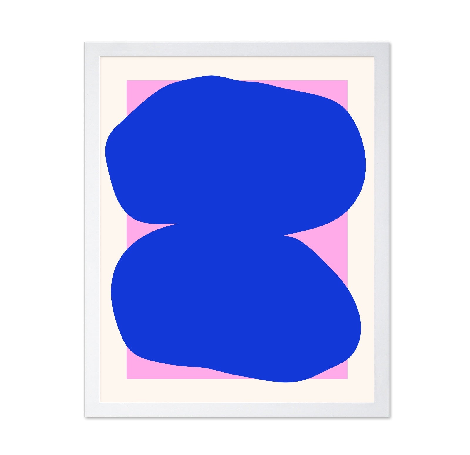 Blue Fluid Form