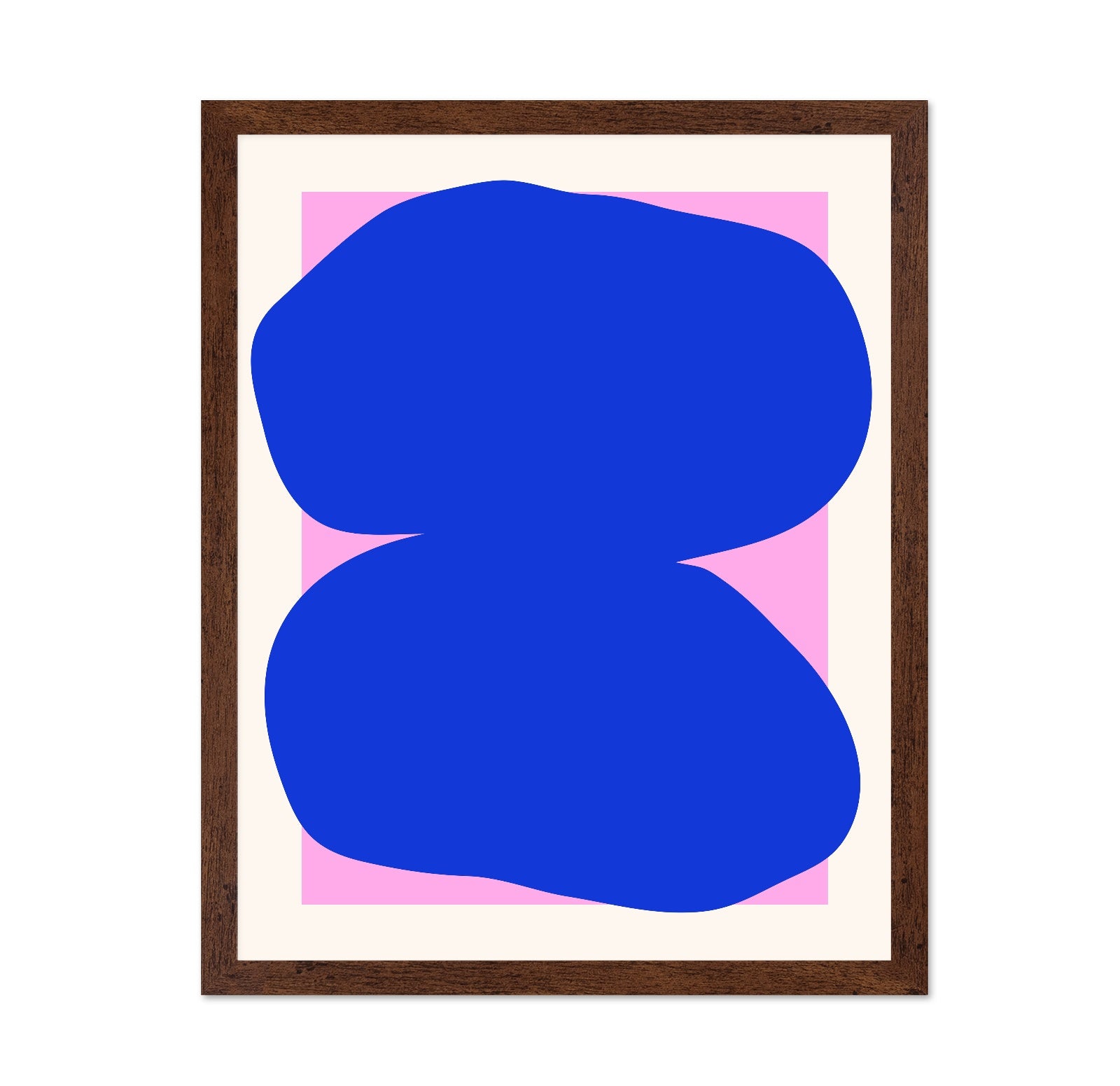Blue Fluid Form