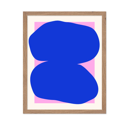 Blue Fluid Form