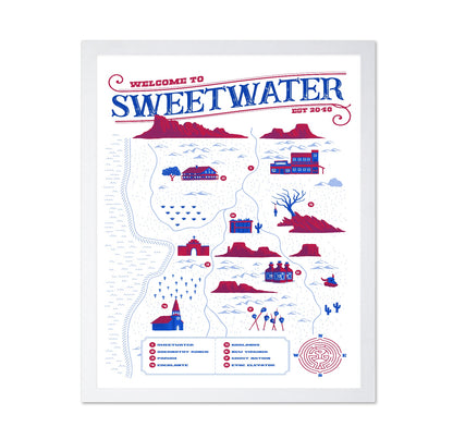 Sweetwater Map Poster