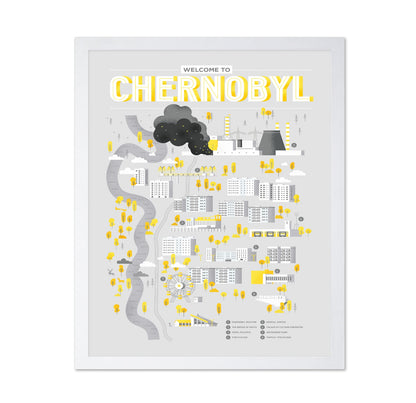 Chernobyl City Map