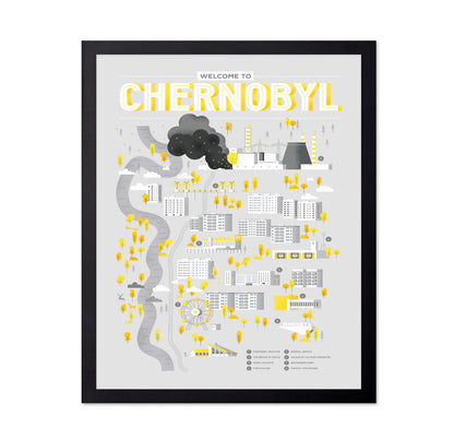 Chernobyl City Map