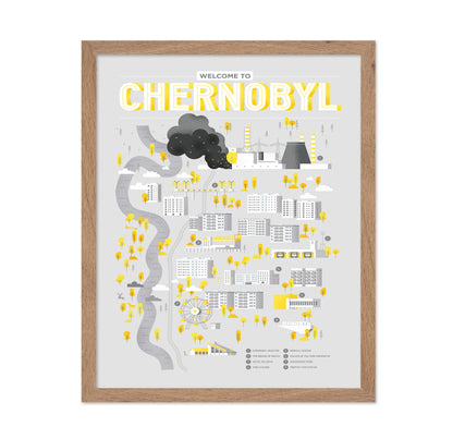 Chernobyl City Map