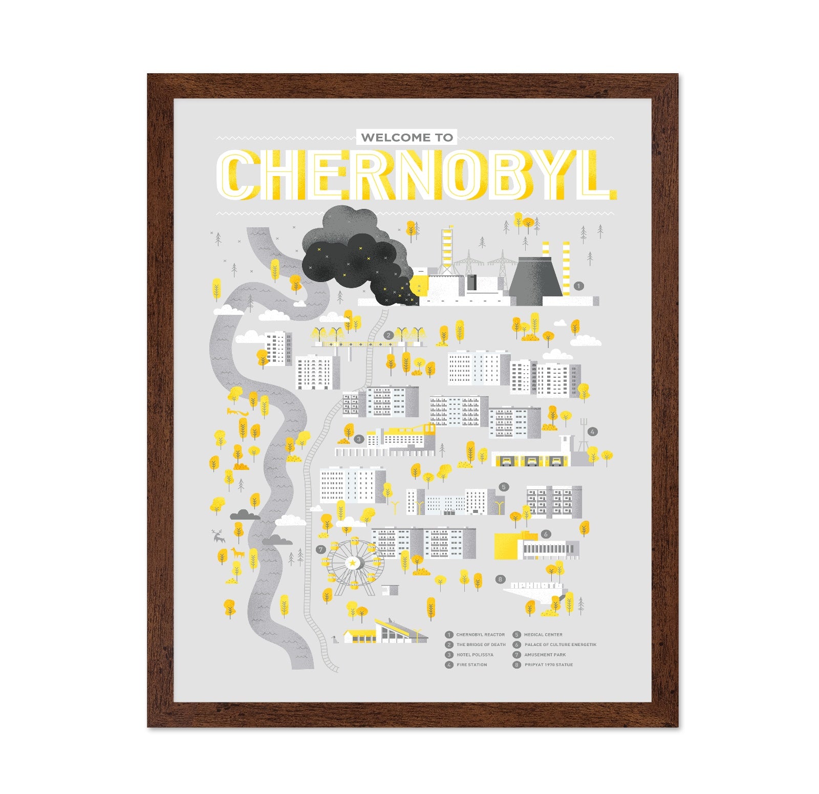 Chernobyl City Map