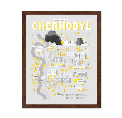 Chernobyl City Map