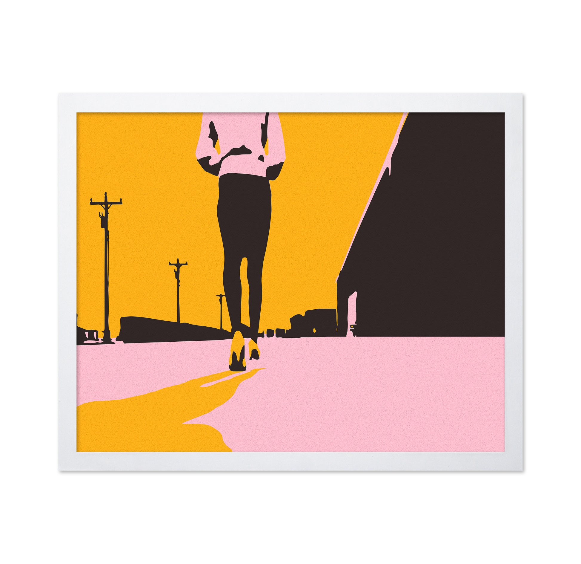 Sunset Walk Silhouette